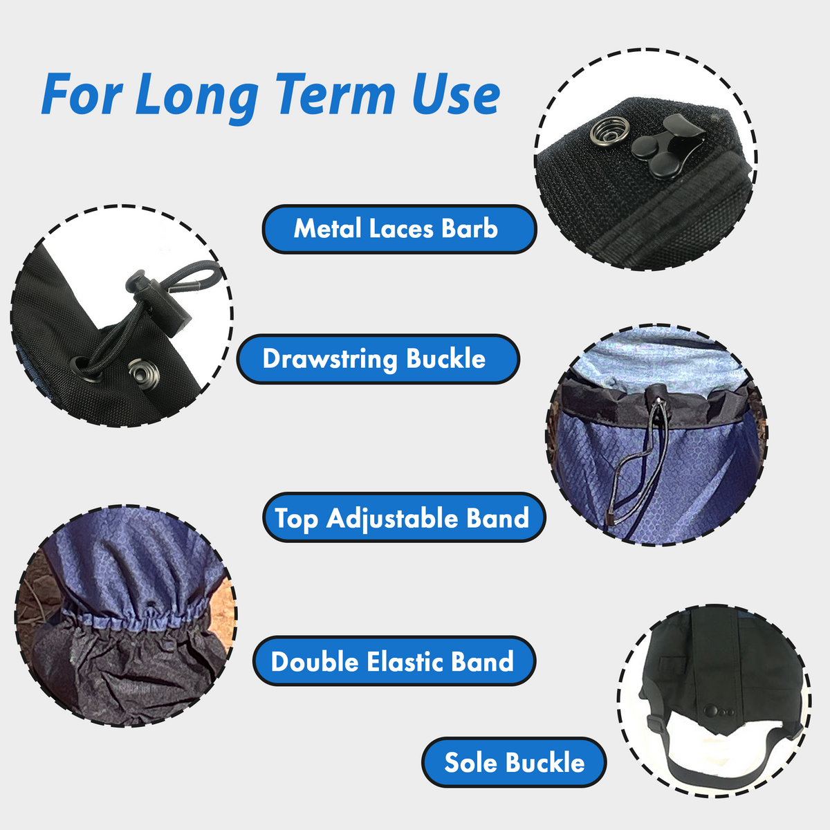 PAC Club – Ultra HIGH-Performance Waterproof Gaiters
