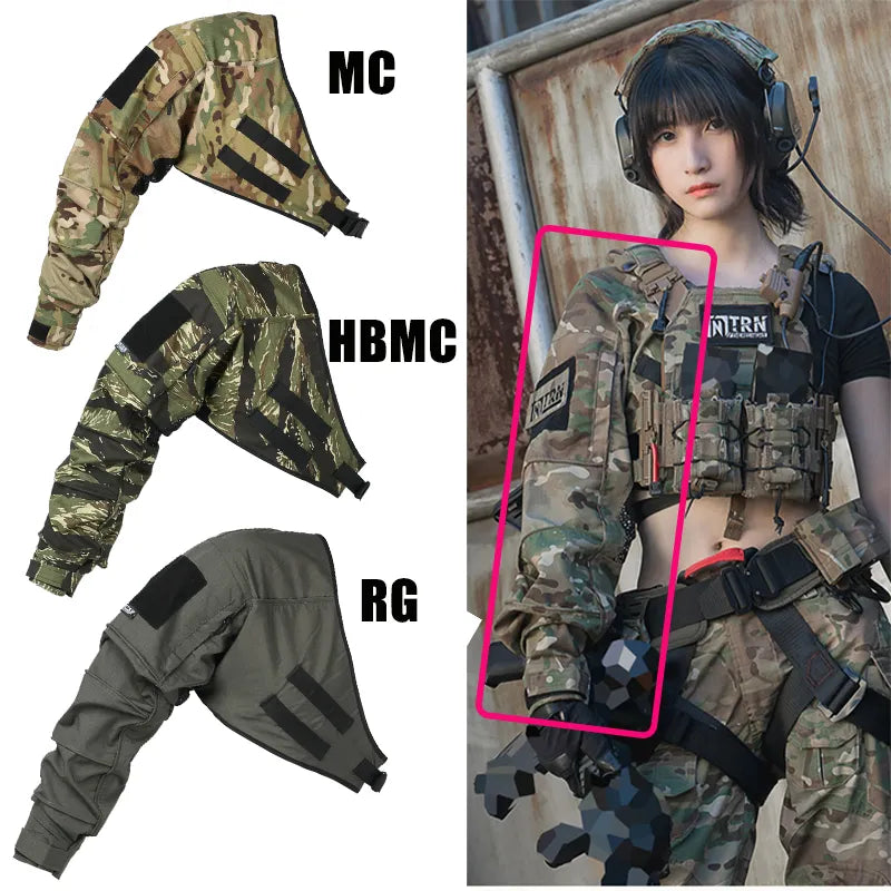 One Side Patch Sleeve