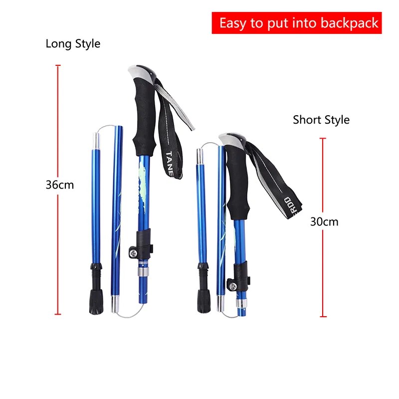 Retractable Hiking Stick