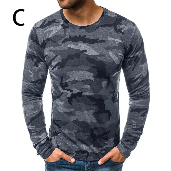 Long Sleeve Camouflage Shift