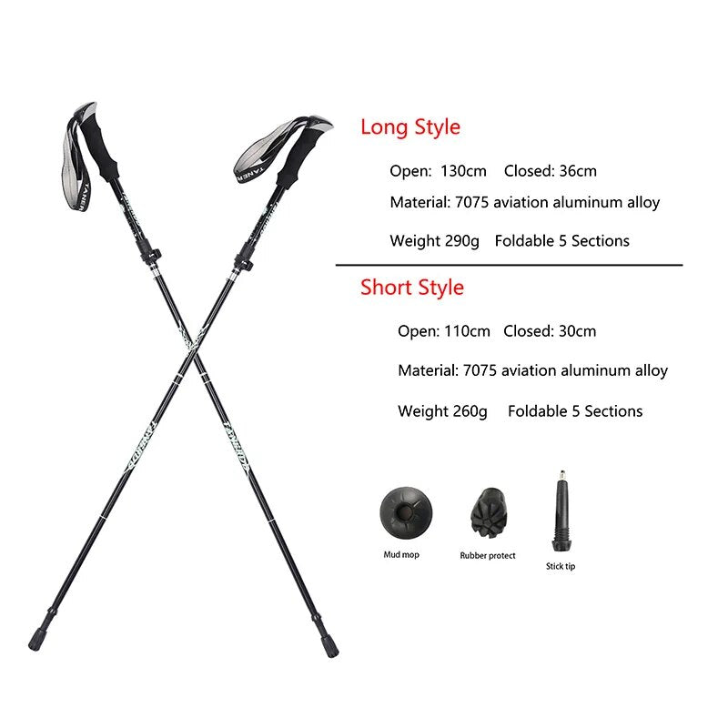 Retractable Hiking Stick