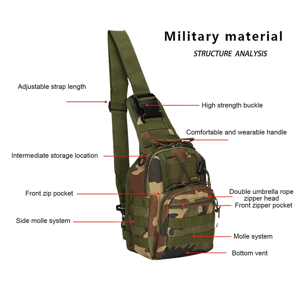 Oxford Waterproof Shoulder Bag