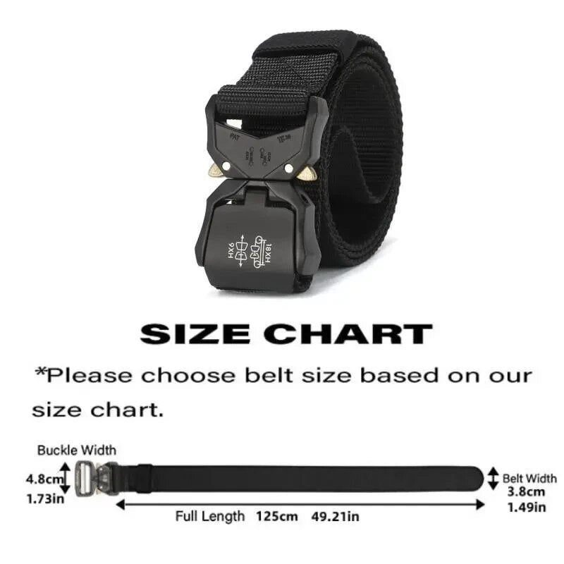 Multifunctional Buckle Tactical belt