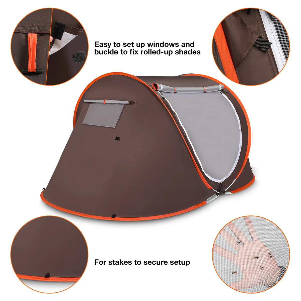 Waterproof Ultralight Portable Pop up Tent