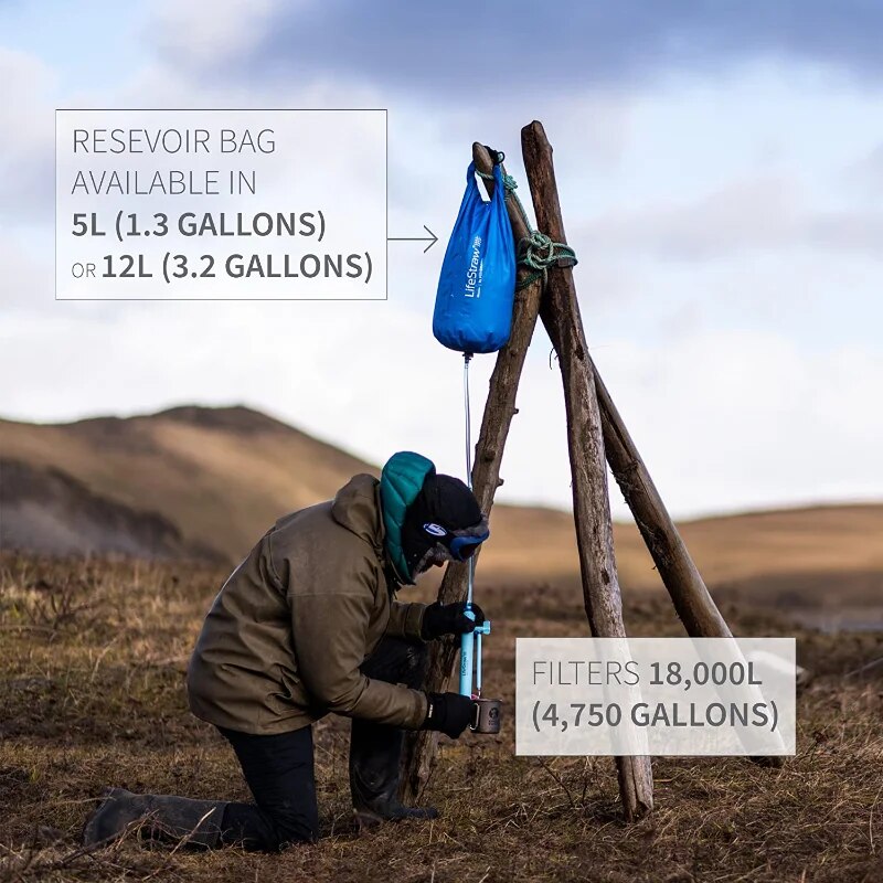 High-Volume Gravity-Fed Water Purifier