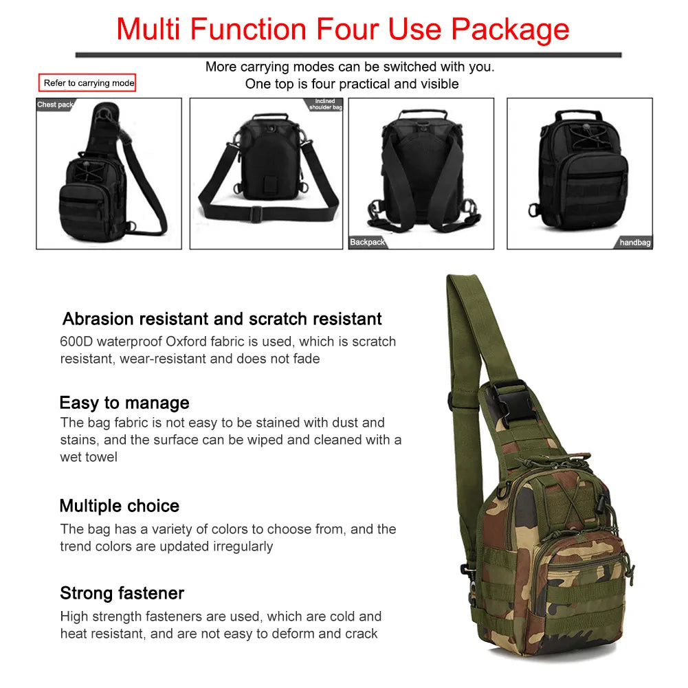 Oxford Waterproof Shoulder Bag