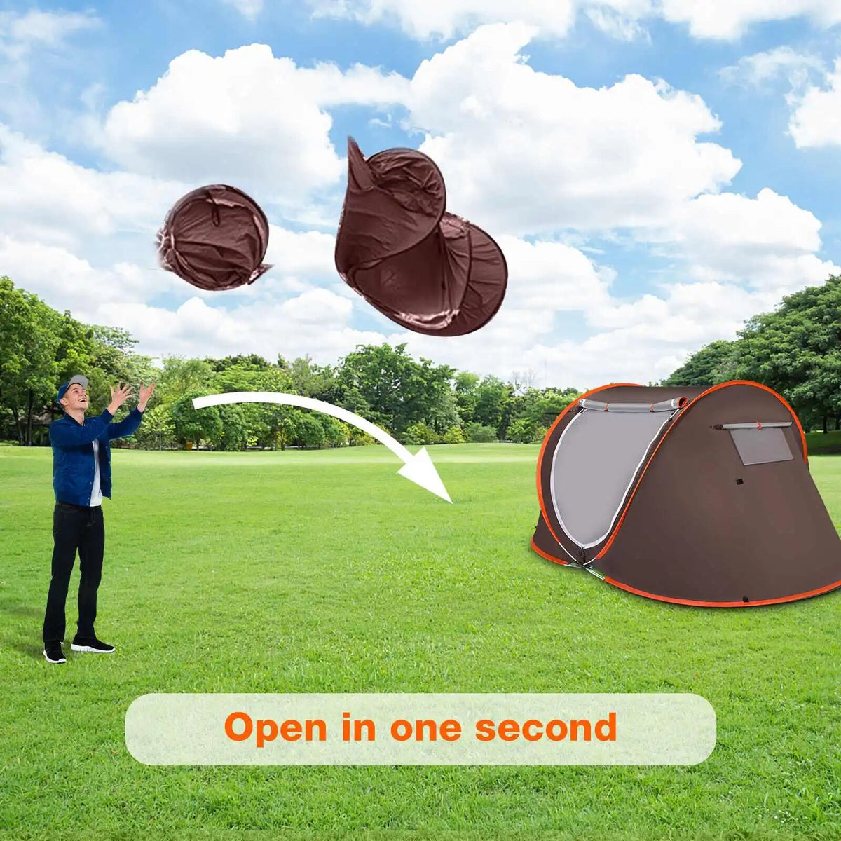 Waterproof Ultralight Portable Pop up Tent