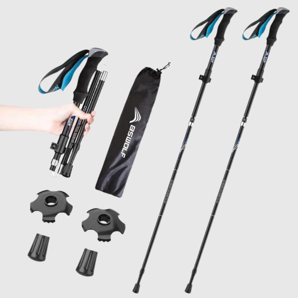2Pcs Ultralight Trekking Poles