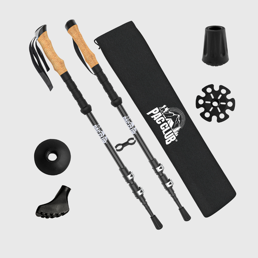 PAC Club - 3K Carbon Fiber Trekking Poles