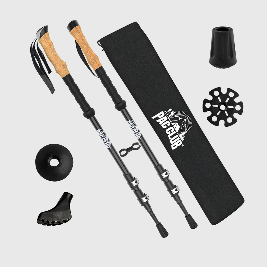 PAC Club - 3K Carbon Fiber Trekking Poles